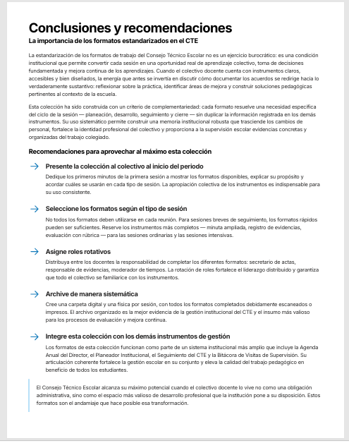 Formatos para Consejo Técnico Escolar Editables en Word | Plantillas para Organizar, Documentar y Desarrollar las Sesiones del CTE 6 Formatos para Consejo Técnico Escolar Editables en Word | Plantillas para Organizar, Documentar y Desarrollar las Sesiones del CTE - Image 6