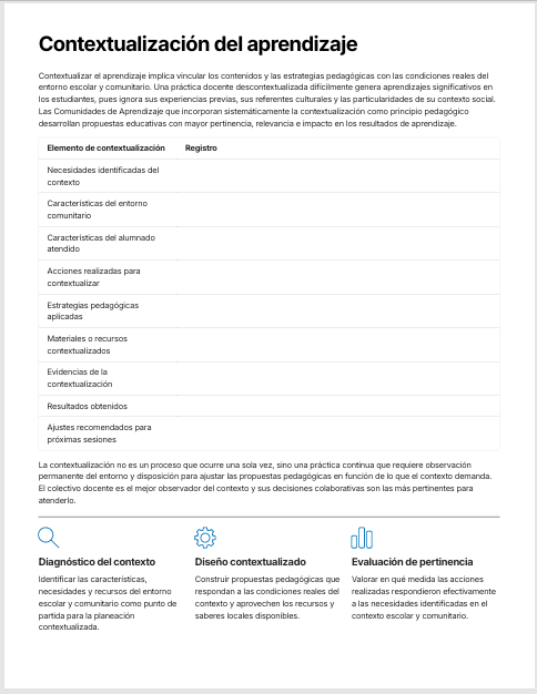 Agenda de la Comunidad de Aprendizaje Editable en Word | Planeador Profesional para la Organización y Seguimiento del Trabajo Colaborativo Docente 6 Agenda de la Comunidad de Aprendizaje Editable en Word | Planeador Profesional para la Organización y Seguimiento del Trabajo Colaborativo Docente - Image 6