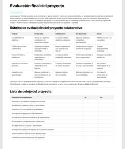 Planeador de Proyectos Colaborativos para Comunidades de Aprendizaje Editable en Word | Formatos para Diseñar, Gestionar y Evaluar Proyectos de Mejora Educativa 11 Imagen 5 118