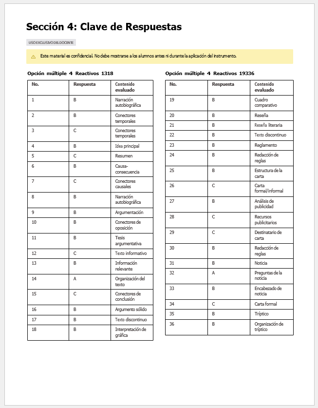 Evaluación Diagnóstica y Nivelación – Español 1° Secundaria | NEM 2026-2027 | Examen, Planeación, Actividades y Presentación Editable 6 Evaluación Diagnóstica y Nivelación – Español 1° Secundaria | NEM 2026-2027 | Examen, Planeación, Actividades y Presentación Editable - Image 6
