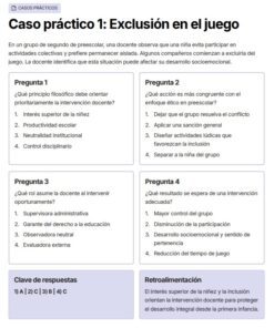 Una hoja de ejercicios titulada 