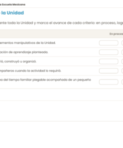 Cuaderno Interactivo Manipulativo NEM 2026-2027 1° de Primaria | Proyectos Integradores | PDF + Word Editable 11 Imagen 5 147