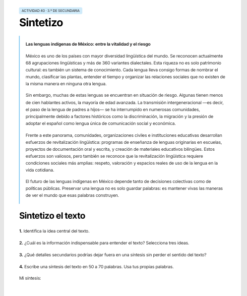 Cuadernillo de Comprensión Lectora para Español Secundaria | 1.º, 2.º y 3.º | NEM 2026-2027 | PDF + Word Editable 11 Imagen 5 167