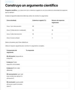 Cuadernillo de Pensamiento Científico Biología 1.º de Secundaria | NEM 2026-2027 | PDF + Word Editable 11 Imagen 5 170