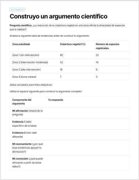 Cuadernillo de Pensamiento Científico Biología 1.º de Secundaria | NEM 2026-2027 | PDF + Word Editable 6 Cuadernillo de Pensamiento Científico Biología 1.º de Secundaria | NEM 2026-2027 | PDF + Word Editable - Image 6