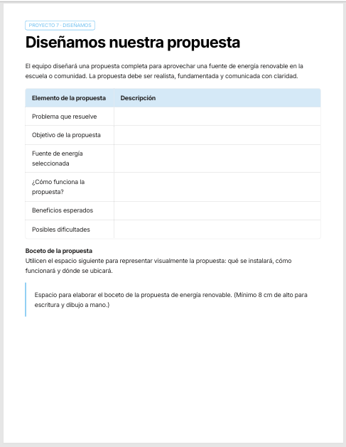 Cuadernillo de Proyectos STEAM Física 2.º de Secundaria | NEM 2026-2027 | PDF + Word Editable 6 Cuadernillo de Proyectos STEAM Física 2.º de Secundaria | NEM 2026-2027 | PDF + Word Editable - Image 6