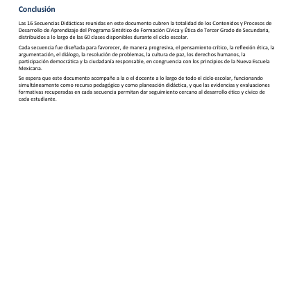 Secuencias Didácticas para Formación Cívica y Ética Tercer Grado de Secundaria | Planeaciones NEM 2026-2027 | Word Editable 6 Secuencias Didácticas para Formación Cívica y Ética Tercer Grado de Secundaria | Planeaciones NEM 2026-2027 | Word Editable - Image 6