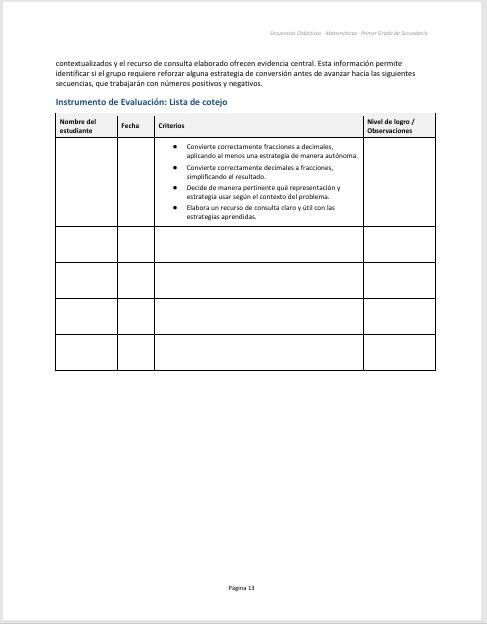 Secuencias Didácticas para Matemáticas Primer Grado de Secundaria | Planeaciones NEM 2026-2027 | Word Editable 6 Secuencias Didácticas para Matemáticas Primer Grado de Secundaria | Planeaciones NEM 2026-2027 | Word Editable - Image 6