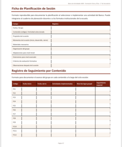Banco de Actividades NEM Formación Cívica y Ética 2° de Secundaria 2026-2027 | Recurso Integral para el Docente | Word Editable 11 Imagen 5 186