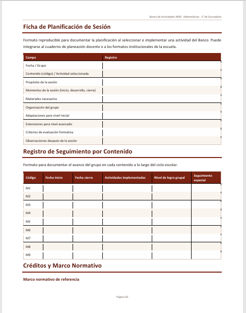Banco de Actividades NEM Matemáticas 3° de Secundaria 2026-2027 | Recurso Integral para el Docente | Word Editable 6 Banco de Actividades NEM Matemáticas 3° de Secundaria 2026-2027 | Recurso Integral para el Docente | Word Editable - Image 6