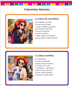 Kit Día de Muertos para Secundaria | Ofrenda Escolar, Calaveritas y Actividades 12 Imagen 5 234