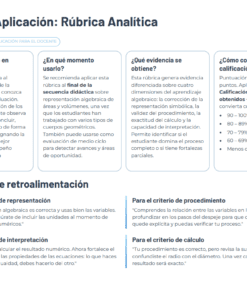 Una guía en español titulada 