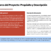 Planeaciones NEM 5.º de Primaria por Proyectos | Todos los Campos Formativos | Word Editable 16 Un documento marco del proyecto en español con secciones: