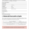 Formulario escolar en español en el que se solicita información sobre el alumno, como el nombre, el curso, la asignatura, el idioma, la escuela y los códigos. El formulario también tiene una sección para un resumen del rendimiento en inglés con instrucciones para rellenarlo.