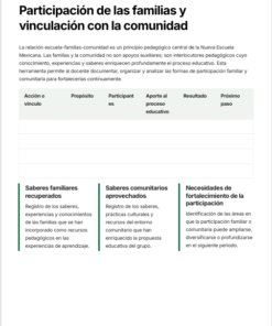 Sistema Integral para la Enseñanza en Preescolar 1er Grado: Desarrollo y Seguimiento del Aprendizaje NEM 2026-2027 13 Imagen 6 110