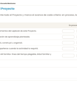 Lapbook Manipulativo NEM 2026-2027 2° de Primaria | Proyectos Integradores | PDF + Word Editable 13 Imagen 6 114