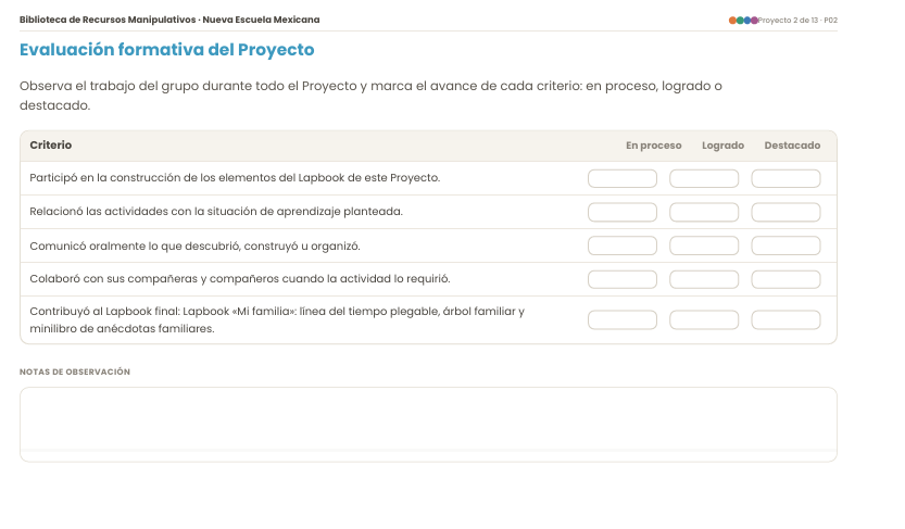 Lapbook Manipulativo NEM 2026-2027 2° de Primaria | Proyectos Integradores | PDF + Word Editable 7 Lapbook Manipulativo NEM 2026-2027 2° de Primaria | Proyectos Integradores | PDF + Word Editable - Image 7