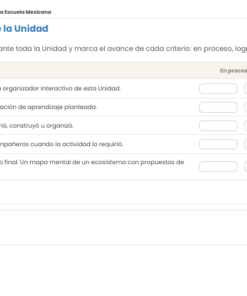 Organizadores Interactivos NEM 2026-2027 4° de Primaria | Proyectos Integradores | PDF + Word Editable 13 Imagen 6 116