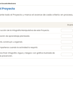 Infografías Manipulativas NEM 2026-2027 5° de Primaria | Proyectos Integradores | PDF + Word Editable 13 Imagen 6 117