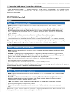 Kit de Evaluación Diagnóstica NEM Matemáticas 1° de Secundaria 2026-2027 | 4 Herramientas para Evaluar y Atender el Rezago | Word y Excel Editable 13 Imagen 6 133