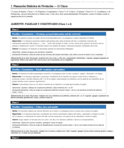 Kit de Evaluación Diagnóstica NEM Inglés 1° de Secundaria 2026-2027 | 4 Herramientas para Evaluar y Atender el Rezago | Word y Excel Editable 13 Imagen 6 136
