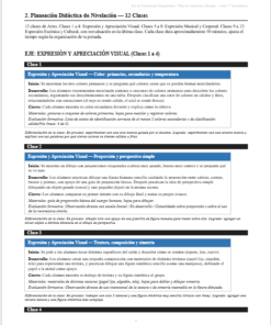 Kit de Evaluación Diagnóstica NEM Artes 1° de Secundaria 2026-2027 | 4 Herramientas para Evaluar y Atender el Rezago | Word y Excel Editable 13 Imagen 6 137
