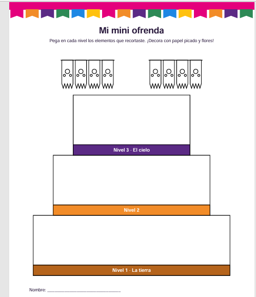 Kit Día de Muertos para Preescolar | Ofrenda Escolar y Actividades 7 Kit Día de Muertos para Preescolar | Ofrenda Escolar y Actividades - Imagen 7