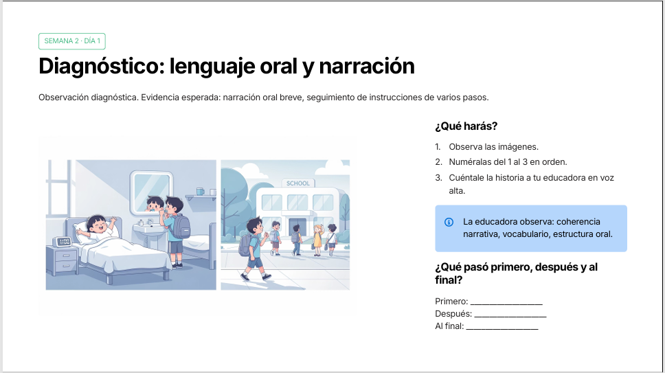 Kit Inicio de Ciclo Escolar 2026-2027 · 3° de Preescolar · Planeación Diagnóstica, Formatos Docentes y Cuaderno de Actividades Editable NEM 7 Kit Inicio de Ciclo Escolar 2026-2027 · 3° de Preescolar · Planeación Diagnóstica, Formatos Docentes y Cuaderno de Actividades Editable NEM - Image 7