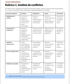 Evaluación Diagnóstica y Nivelación – Formación Cívica y Ética 1° Secundaria | NEM 2026-2027 | Examen, Planeación, Actividades y Presentación Editable 13 Imagen 6 92