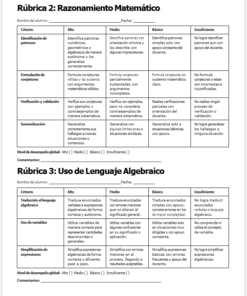 Evaluación Diagnóstica y Nivelación – Matemáticas 3° Secundaria | NEM 2026-2027 | Examen, Planeación, Actividades y Presentación Editable 13 Imagen 6 97