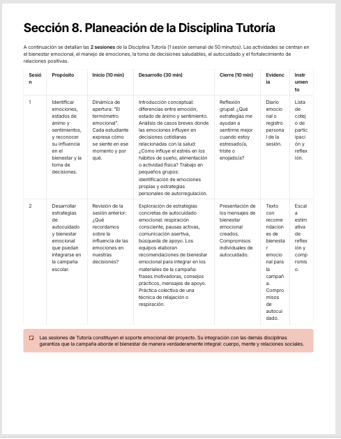 Planeaciones Interdisciplinarias NEM 1° Secundaria 2026-2027 | De lo Humano y lo Comunitario – Todo el Ciclo Escolar Mes por Mes 8 Planeaciones Interdisciplinarias NEM 1° Secundaria 2026-2027 | De lo Humano y lo Comunitario – Todo el Ciclo Escolar Mes por Mes - Image 8