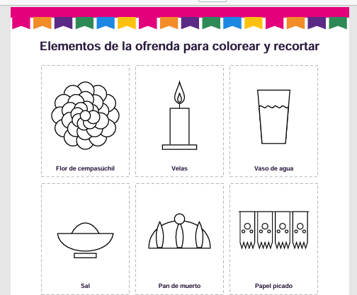 Kit Día de Muertos para Preescolar | Ofrenda Escolar y Actividades 8 Kit Día de Muertos para Preescolar | Ofrenda Escolar y Actividades - Imagen 8