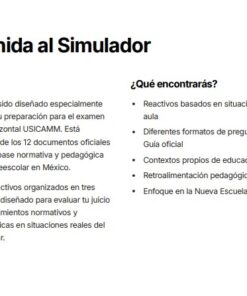Guía de estudio Promoción Horizontal 2026–2027 – Educación Preescolar 19 Captura de pantalla de una página web en español titulada