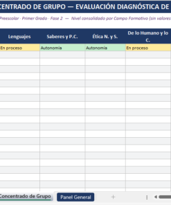 Paquete Integral del Docente NEM Preescolar 3° | Planeaciones, Evaluación y Seguimiento | Word y Excel Editables 20 Imagen 8 40