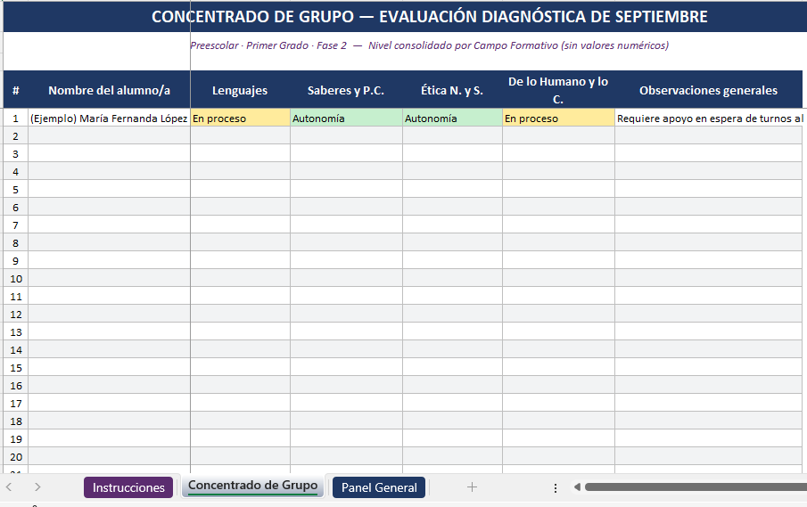 Paquete Integral del Docente NEM Preescolar 3° | Planeaciones, Evaluación y Seguimiento | Word y Excel Editables 9 Paquete Integral del Docente NEM Preescolar 3° | Planeaciones, Evaluación y Seguimiento | Word y Excel Editables - Image 9