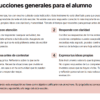 Planeaciones NEM por Proyectos 2.º de Primaria | Todos los Campos Formativos | Word Editable 21 Instrucciones generales para el alumno. Cuatro recuadros naranjas con consejos para responder a una evaluación: leer con atención, responder con claridad, pensar antes de contestar y expresar ideas propias.