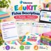 EduKIT Fichas Descriptivas 1er Periodo · 1° Primaria | Evaluación Formativa