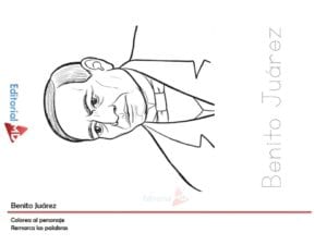 actividades de la biografía de Benito Juarez para niños