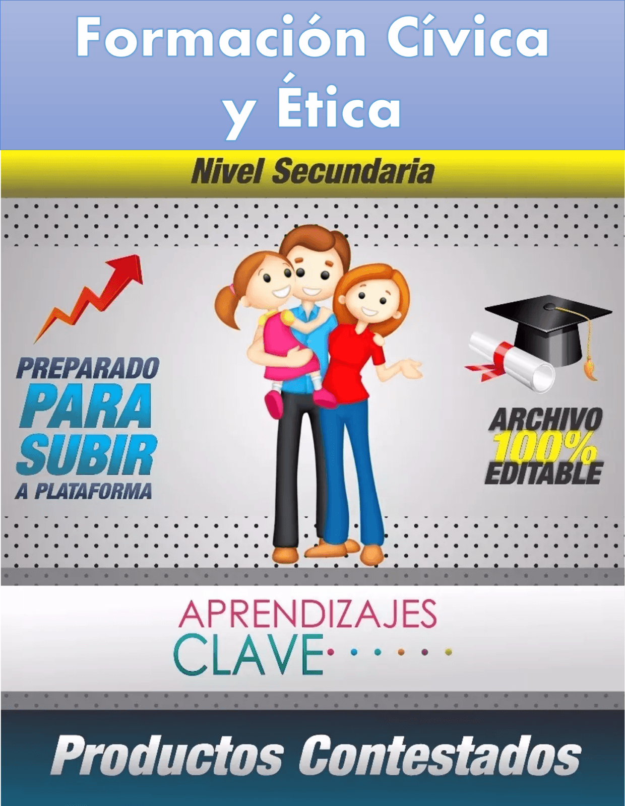 Productos Curso Aprendizajes Clave Formacion Civica y Etica Secundaria