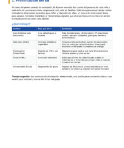 EduKIT Fichas Descriptivas 1er Periodo · 1° Primaria | Evaluación Formativa 8 Imagen 1 3