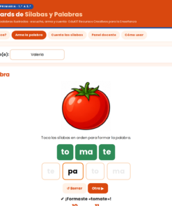 EduKIT Flash Cards de Sílabas y Palabras para Primaria | 92 Tarjetas, 8 Juegos y Portal con Audio 8 Imagen 1 35