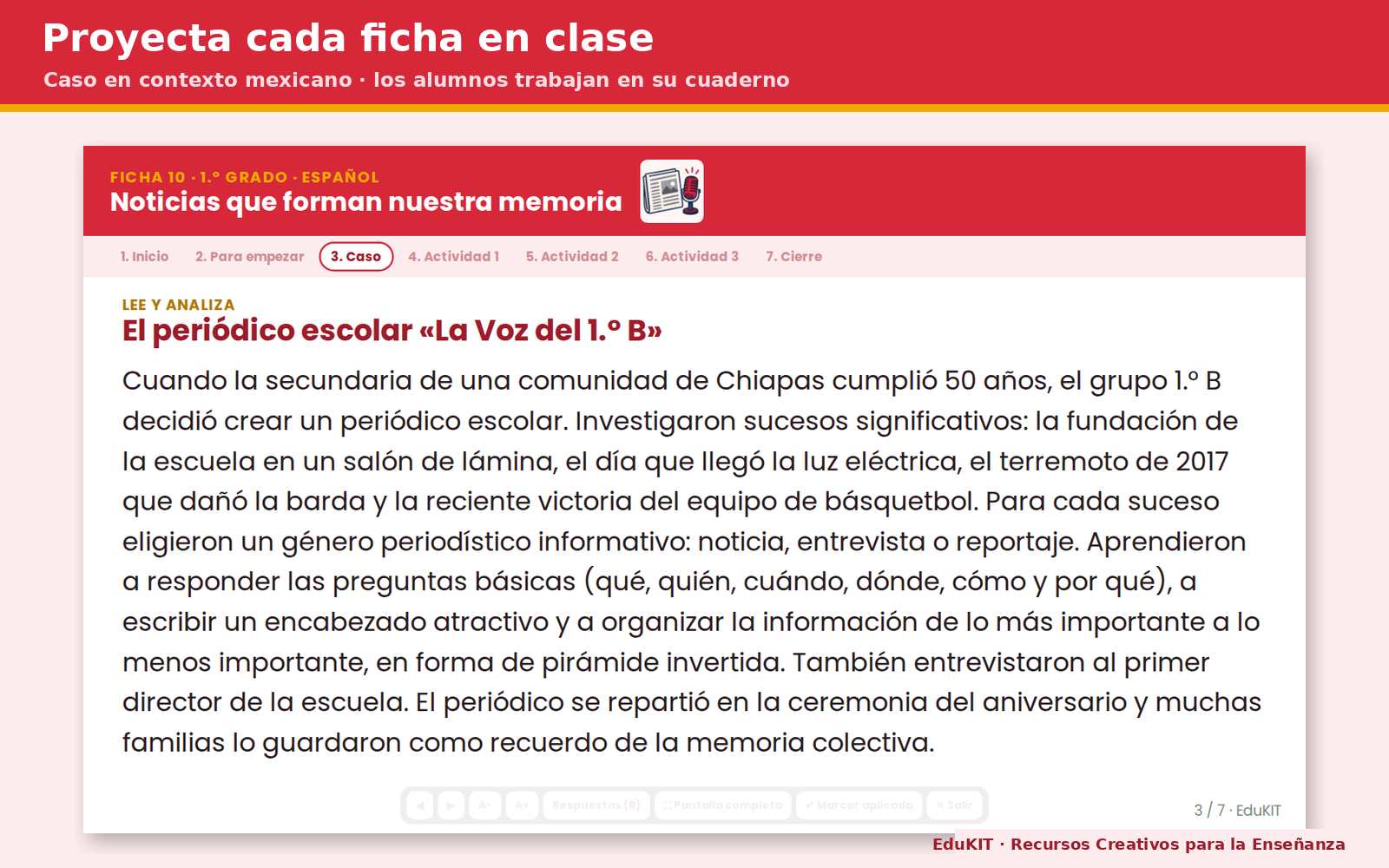 Fichas de Trabajo de Español para Secundaria 1.°, 2.° y 3.° | 42 Fichas y los 14 Contenidos 2 Fichas de Trabajo de Español para Secundaria 1.°, 2.° y 3.° | 42 Fichas y los 14 Contenidos - Imagen 2