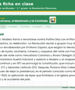EduKIT Fichas de Trabajo de Historia para Secundaria 1.°, 2.° y 3.° | 38 Fichas, Rúbricas y Todos los Contenidos con PDA 8 Imagen 1 51