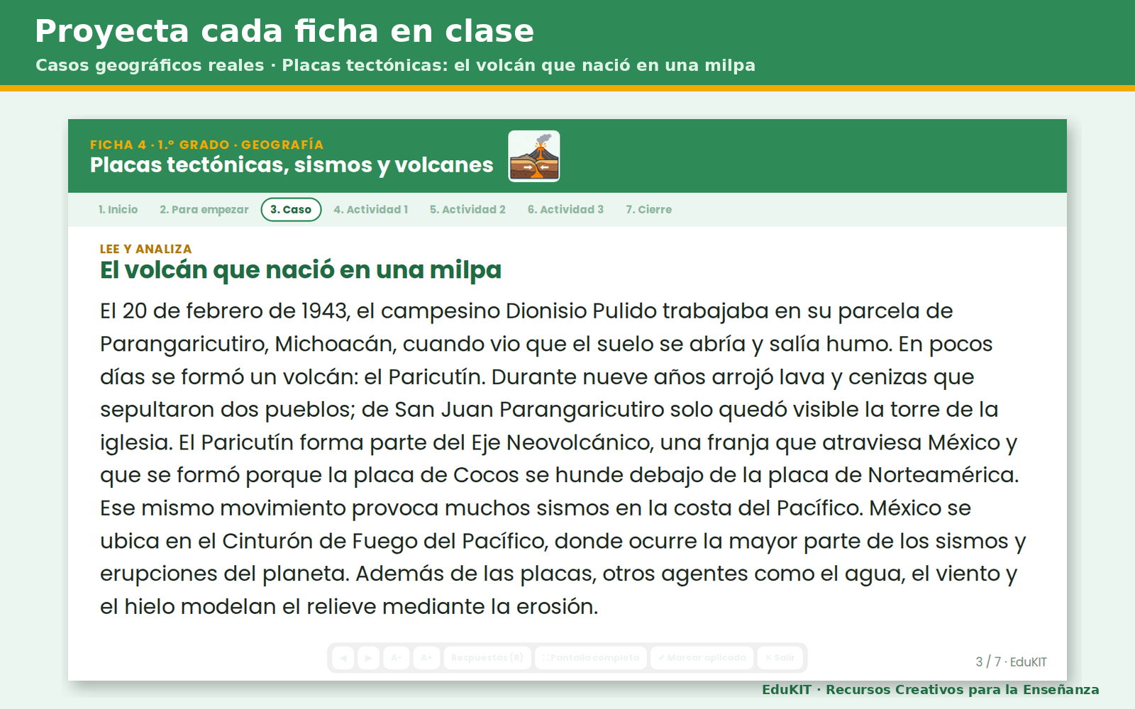 Fichas de Trabajo de Geografía para Secundaria 1.er Grado | 14 Fichas, Rúbricas y Todos los Contenidos 2 Fichas de Trabajo de Geografía para Secundaria 1.er Grado | 14 Fichas, Rúbricas y Todos los Contenidos - Imagen 2
