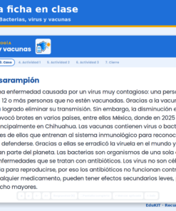 EduKIT Fichas de Trabajo de Biología para Secundaria 1.er Grado | 9 Fichas, Rúbricas y los 9 Contenidos 8 Imagen 1 54