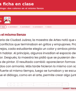 Fichas de Trabajo de Artes para Secundaria 1.°, 2.° y 3.° | 42 Fichas, Rúbricas y los 14 Contenidos 8 Imagen 1 55