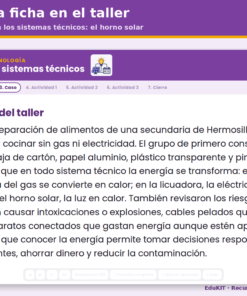 EduKIT Fichas de Trabajo de Tecnología para Secundaria 1.°, 2.° y 3.° | 24 Fichas, Rúbricas y los 8 Contenidos 8 Imagen 1 56