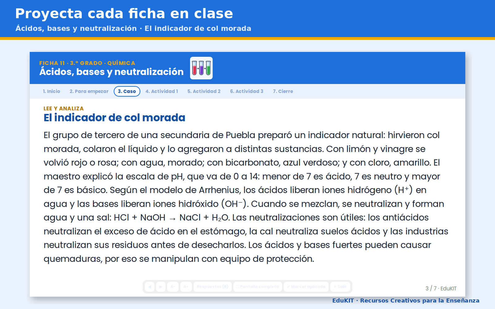 Fichas de Trabajo de Química para Secundaria 3.er Grado | 12 Fichas, 12 Experimentos y los 12 Contenidos 2 Fichas de Trabajo de Química para Secundaria 3.er Grado | 12 Fichas, 12 Experimentos y los 12 Contenidos - Imagen 2