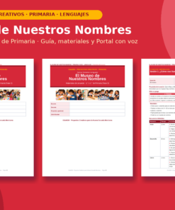 El Museo de Nuestros Nombres | EduNEM Primaria 1.º y 2.º | Escritura de nombres en 10 sesiones 8 Imagen 1 76
