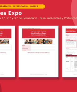 World Voices Expo | EduNEM Inglés Secundaria 1.º a 3.º | Diversidad lingüística en 10 sesiones 8 Imagen 1 80